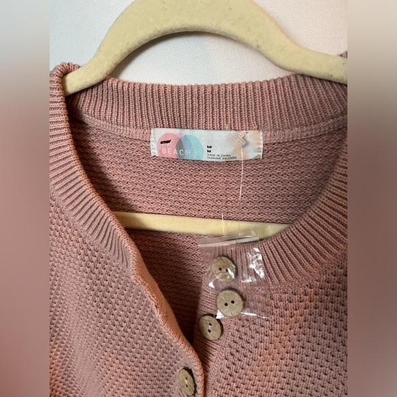 NWOT FREE PEOPLE BEACH Hailee Sweater Set In Dusty Himalayan MSRP $128 Size M - Picture 10 of 16